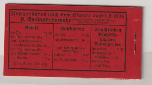 3. Reich: Markenheftchen Nr. 36.3.