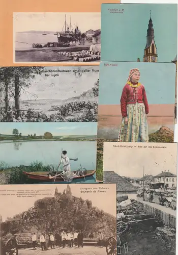 Feldpost1. WK Korrespondenz  13 Karten an Fräulein Lippold...