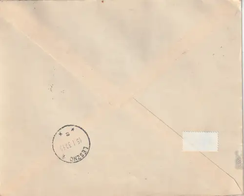 Danzig: R-Satzbrief Tag der Briefmarke 1939