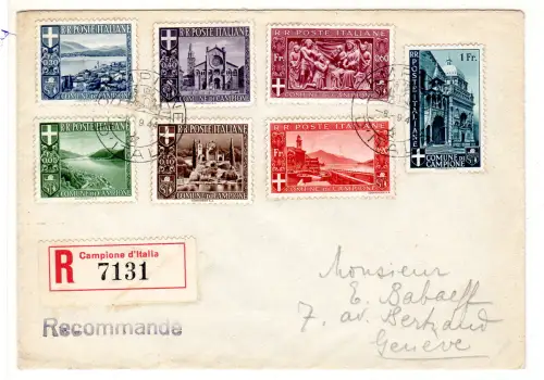 Campione; Satz-R-Brief