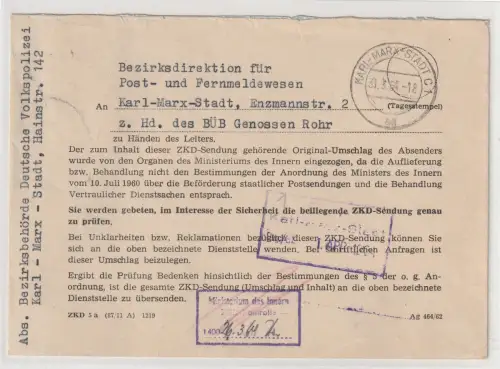 ZKD: Umverpackung nach beanstandeter Sendung