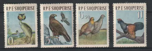 Albanien: Vögel (1963), postfrisch