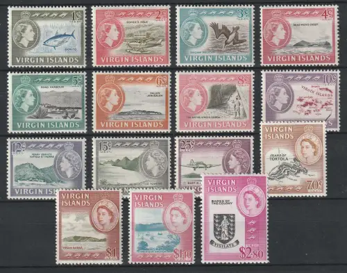 Jungferninsel: Tiere und Landschaften 1964, postfrisch