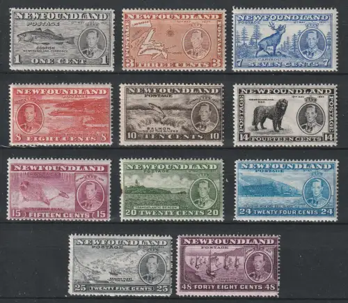 Neufundland: Krönung Georg VI (1937), postfrisch