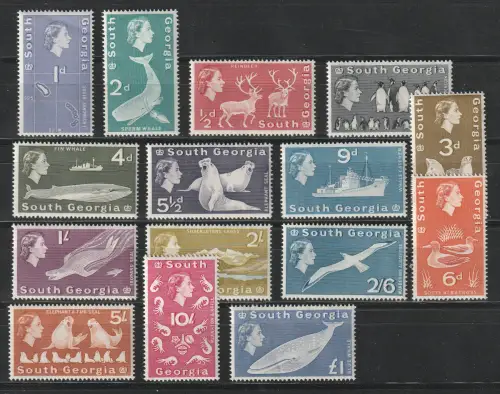 Südgeorgien: Tiertsatz 1963