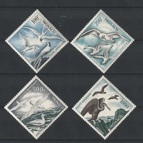 Monaco Seevögel 1955, postfrisch