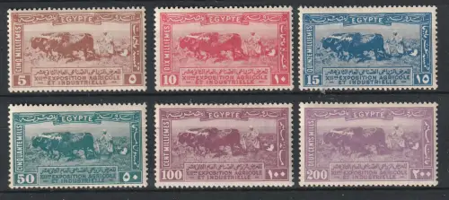 Ägypten: Ochsengespann 1926, ungebraucht