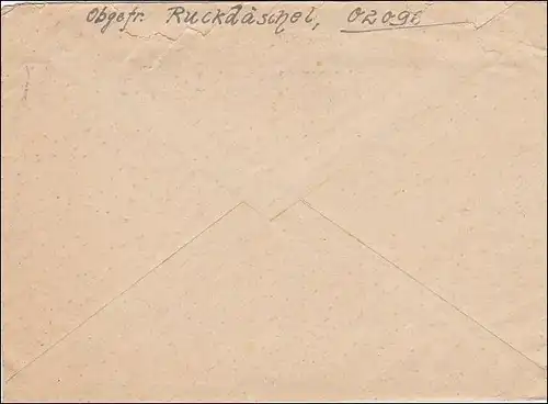 Generalgouvernement (GG) Feldpostbrief mit Werbestempel