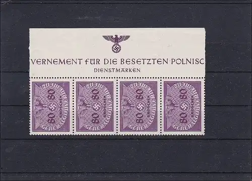 Gouvernement général (GG) Marques de service D12,**, HHZ, Oberrand