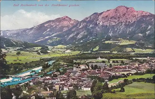 Bayern: Eilboten Postkarte Bad Reichenhall