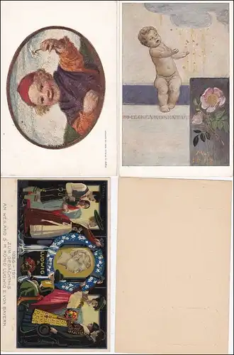 Bayern: 6 Ganzsachen