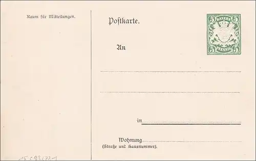 Bavière: Exposition Jubilé complète de Nuremberg 1906
