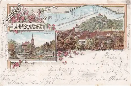 Bavière: Carte de vue: Graus de Landstuhl