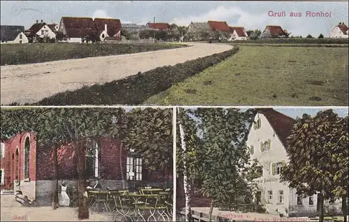 Bavière: Carte de vue: Grüss de Ronhof