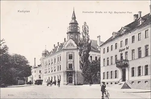 Bavière: carte de vue: Kempten