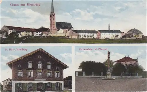 Bavière: Carte de vue: Grüss de Kienberg