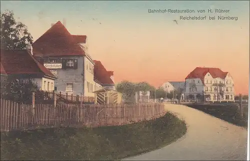 Bavière: Carte de vue: Reichelshof près de Nuremberg