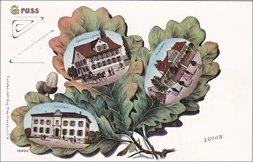 Bavière: Carte de vue: Grüss de Friedheim