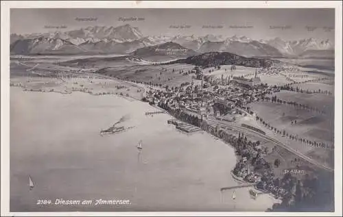 Bavière: carte de vue: Diesen am Ammersee