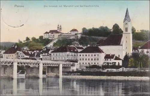 Bavière: carte de visite: Passau