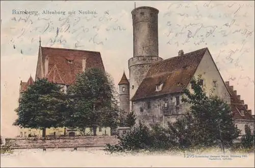 Carte de vue Bavière Bamberg..