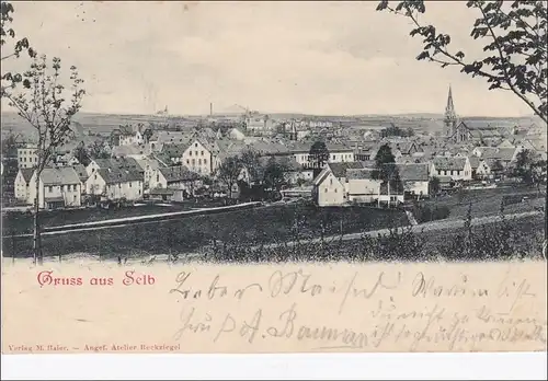 Bavière: Carte de vue: Graus de Selb