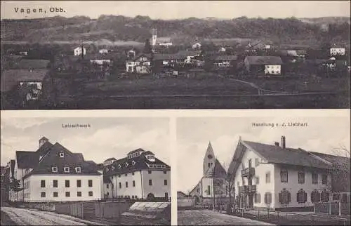 Bavière: carte de vue: Vagen Oberbayern