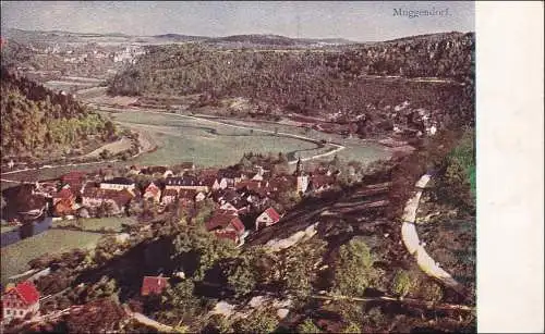 Bavière: carte de vue: Muggendorf