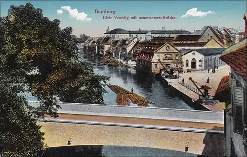 Bayern:  Ansichtskarte:  Bamberg