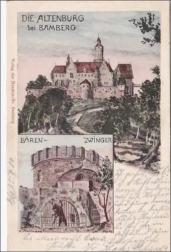 Bayern:  Ansichtskarte:  Altenburg bei Bamberg