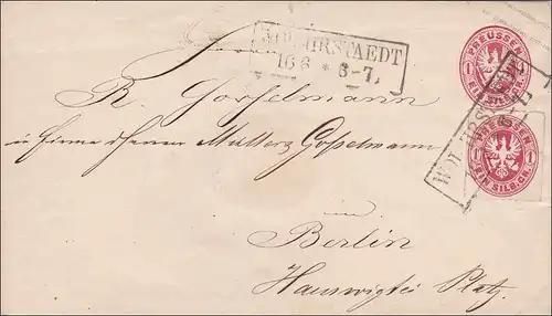 Prusse: Vol_rstaedt vers Berlin