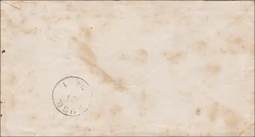 Prusse: Lettre de champ Post à Detmold