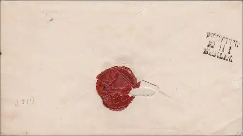 Prusse: Enveloppe de Labes à Lubleen