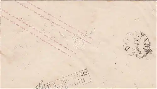 Thurn et taxis: enveloppe complète