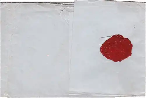 Lettre: Wilster 1858 à Brunsbüttel