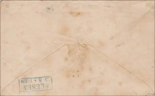 Brief von Braunschweig nach Seesen 1859