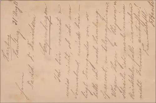 Tout l'affaire après Copenhagen 1881