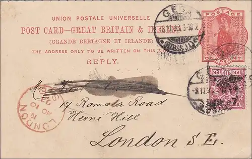 Question de réponse anglaise de Gera à Londres 1893