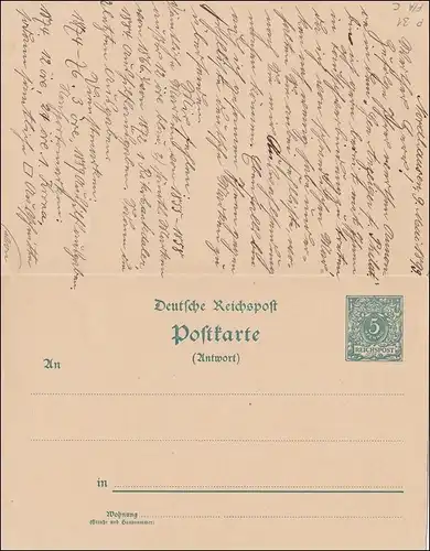 Affaire entière de Nordhausen à Suède 1896