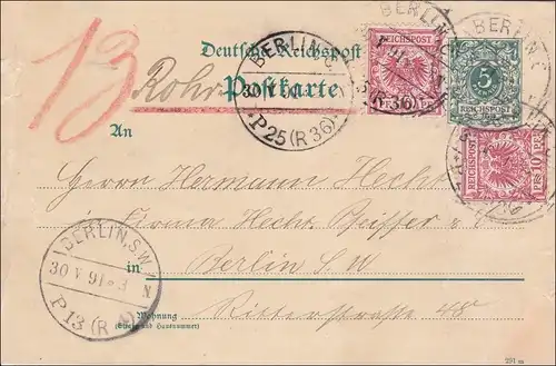 A propos complet de Berlin à Berlin 1894 - Rohrpost