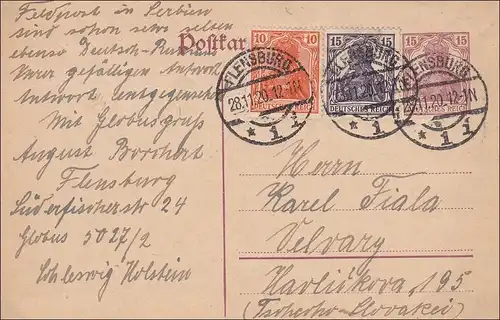 Germania: Tout l'affaire de Flensburg en Slovaquie 1920
