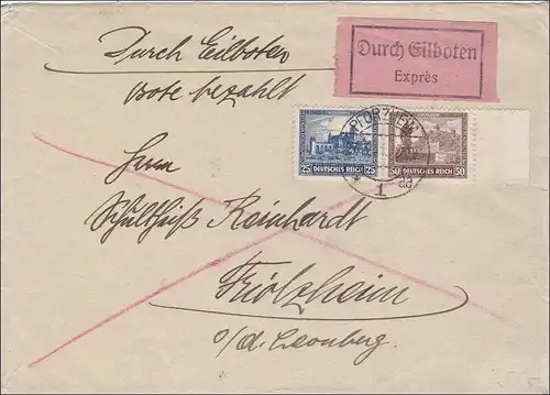 Weimar: Lettre comme messager éolien de Pforzheim Frio-Hospitalité