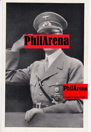 III. Reich: Propaganda Karte A.H.: Jubiläum 50. Geburtstag