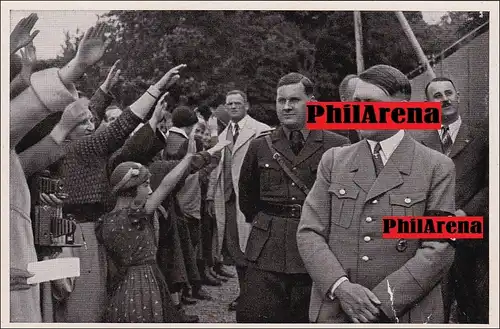 III. Reich: 2 Bilder mit A.H. aus Deutschland erwacht