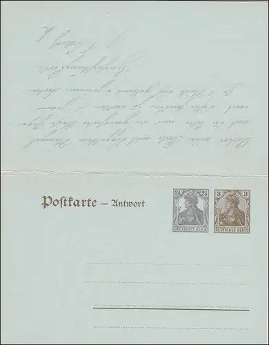 Germania avec la réponse de Stuttgart 1918 à Vienne