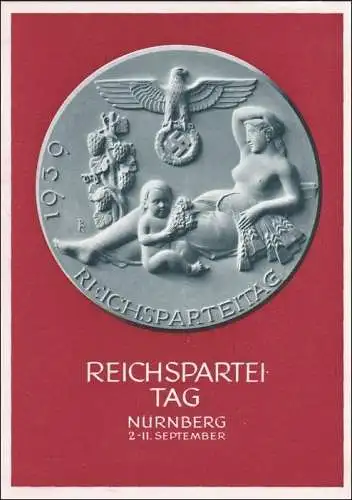 Ganzsache Reichsparteitag 1939