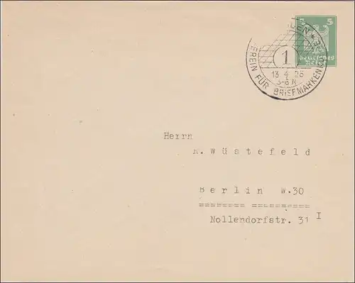 Enveloppe complète en 1925, en 1925.