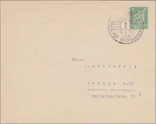 Ganzsachenumschlag 1925,