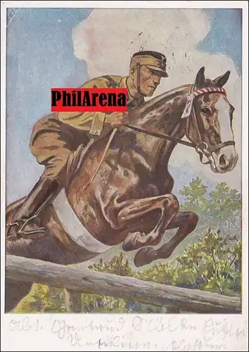 Propaganda Karte:  SA Sportabzeichen