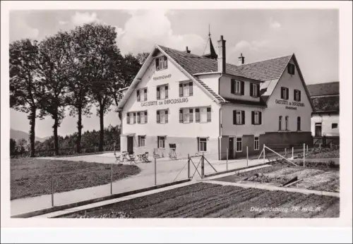 Karte aus Weilheim Teck über Kirchheim Gaststätte Diepoldsburg